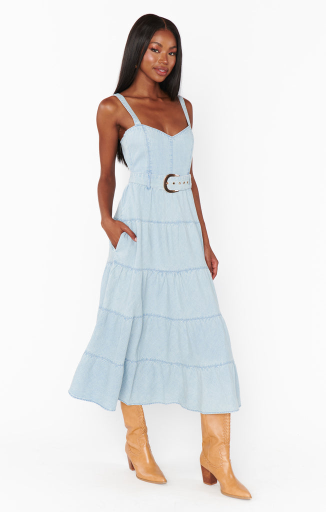 lainey midi dress white Lainey Dress in Beach Krista K Boutique